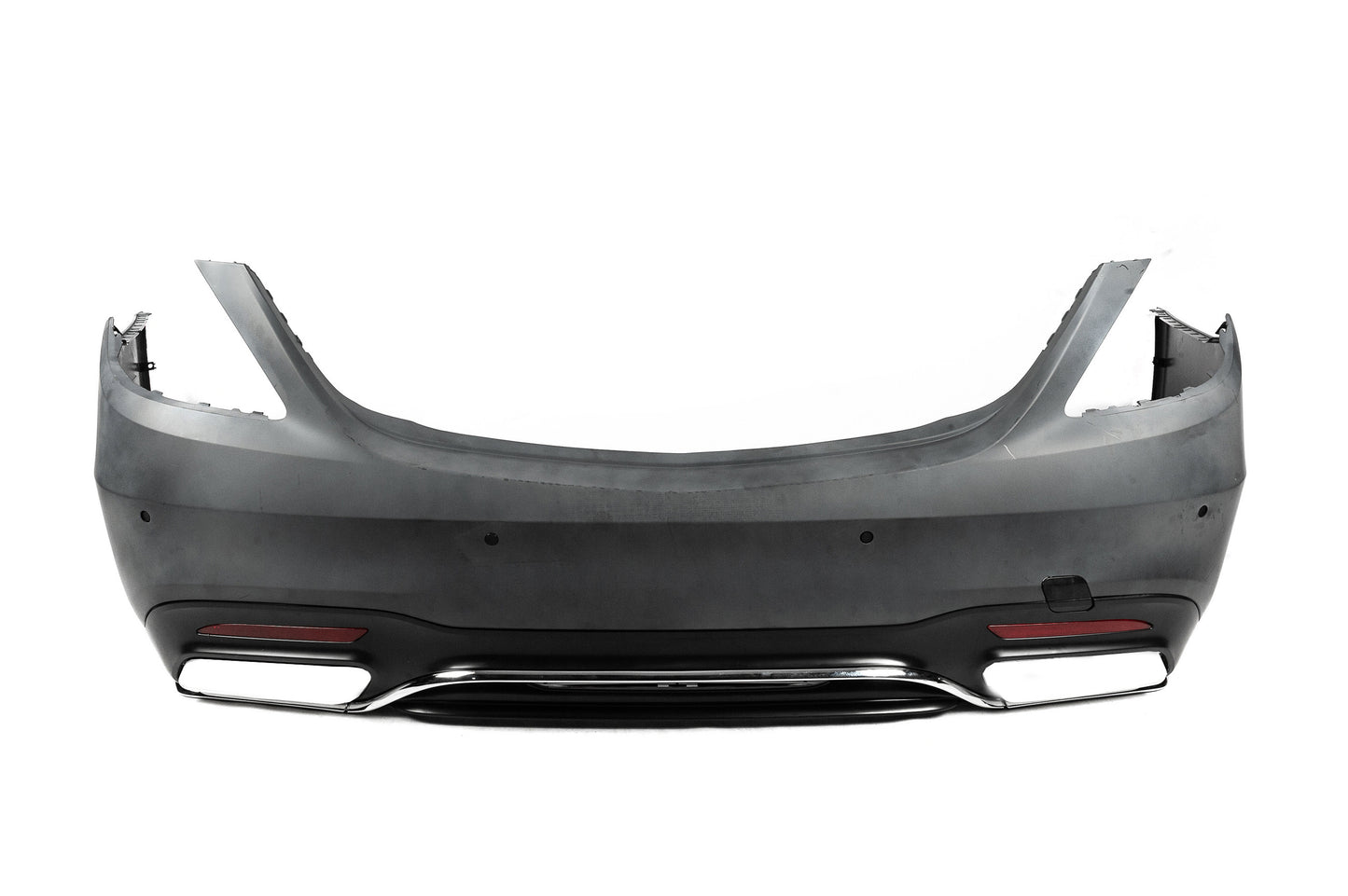 Rear bumper with diffuser S65 AMG (2018-2022) for Mercedes S-сlass W222 2013-2020 - image 1