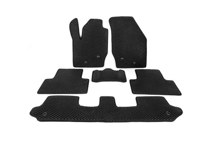 EVA Polyurethane Car Floor Mats, Black for Volvo XC90 2002-2014 - image 8