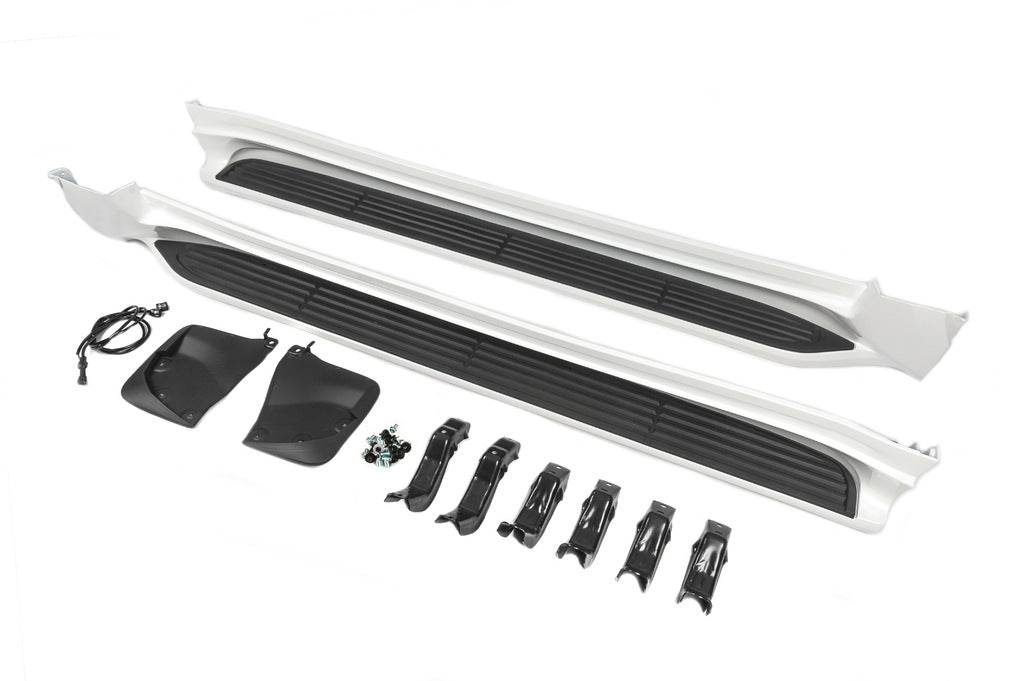 Side steps (2 pcs) for Toyota Land Cruiser 300 - Reelken Auto