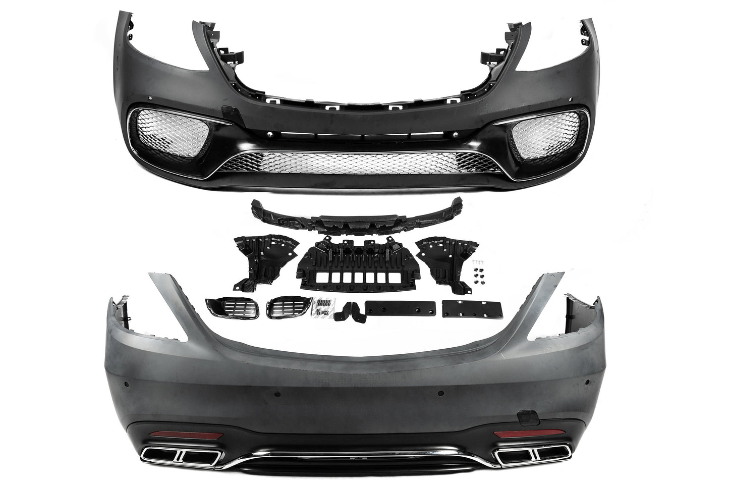 S65 AMG body kit (2018-restyling) for Mercedes S-class W222 - image 4