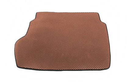 Trunk mat (EVA, Brown) for Toyota Corolla 2007-2013 - Reelken Auto