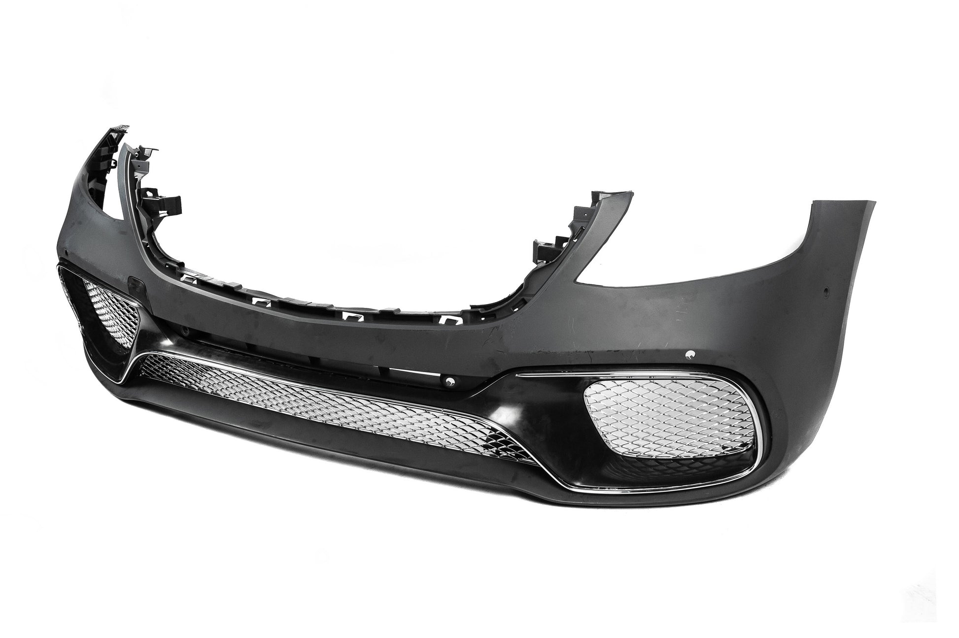 Front bumper assembly S65 AMG (2018-2022) for Mercedes S-сlass W222 2013-2022 - image 3