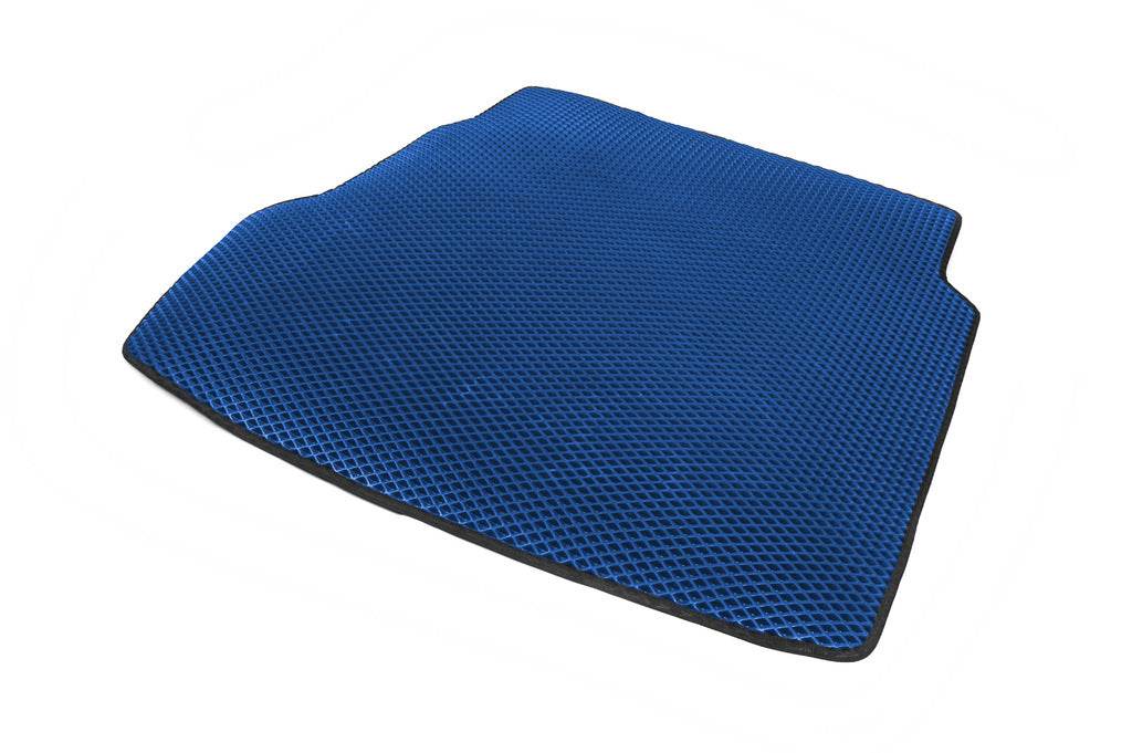 Trunk mat (EVA, Blue) for Toyota Corolla 2007-2013 - Reelken Auto