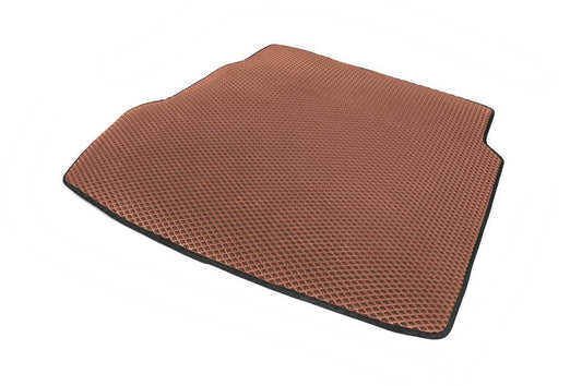 Trunk mat (EVA, Brown) for Toyota Corolla 2007-2013 - Reelken Auto