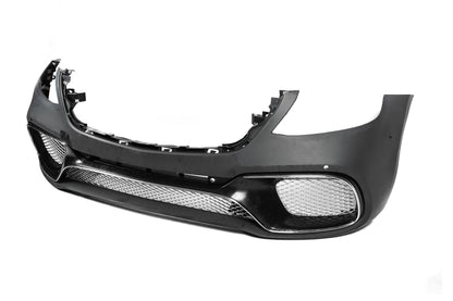 Front bumper assembly S65 AMG (2018-2022) for Mercedes S-сlass W222 2013-2020 - image 3