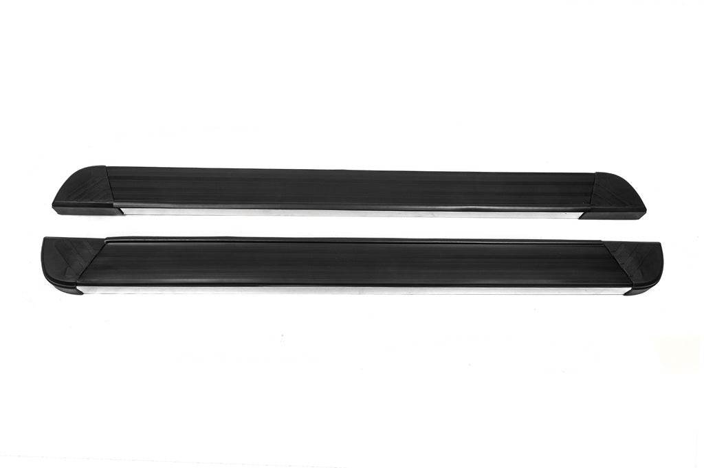 Side sills design 2020 OEM (2 pcs, aluminum) for Toyota 4Runner 2009-2024 - Reelken Auto