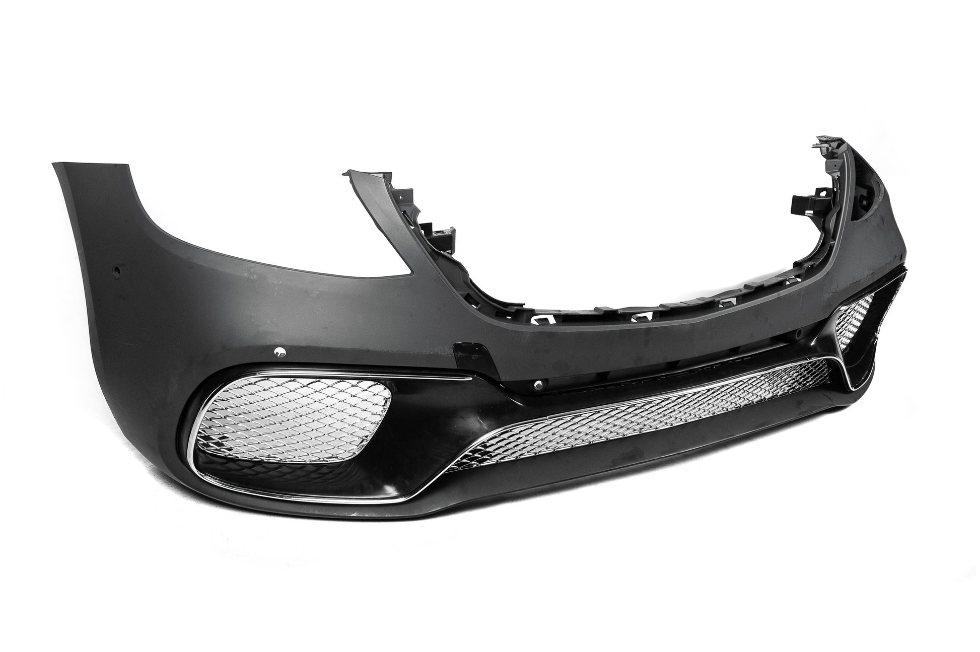 Front bumper assembly S65 AMG (2018-2022) for Mercedes S-сlass W222 2013-2022 - image 4