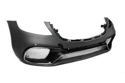 Front bumper assembly S65 AMG (2018-2022) for Mercedes S-сlass W222 2013-2022 - image 4