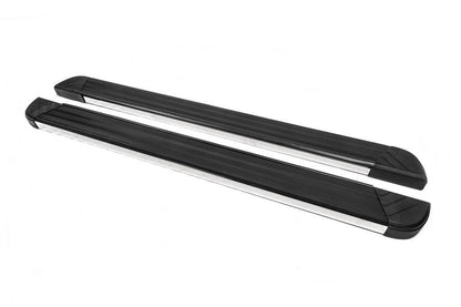 Side sills design 2020 OEM (2 pcs, aluminum) for Toyota 4Runner 2009-2024 - Reelken Auto