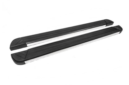 Side sills design 2020 OEM (2 pcs, aluminum) for Toyota 4Runner 2009-2024 - Reelken Auto
