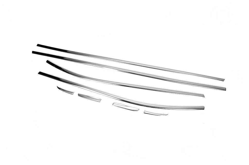 Window edging (HB, 8 pcs., stainless steel) for Renault Clio IV 2012-2019 - image 3
