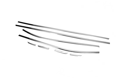Window edging (HB, 8 pcs., stainless steel) for Renault Clio IV 2012-2019 - image 3