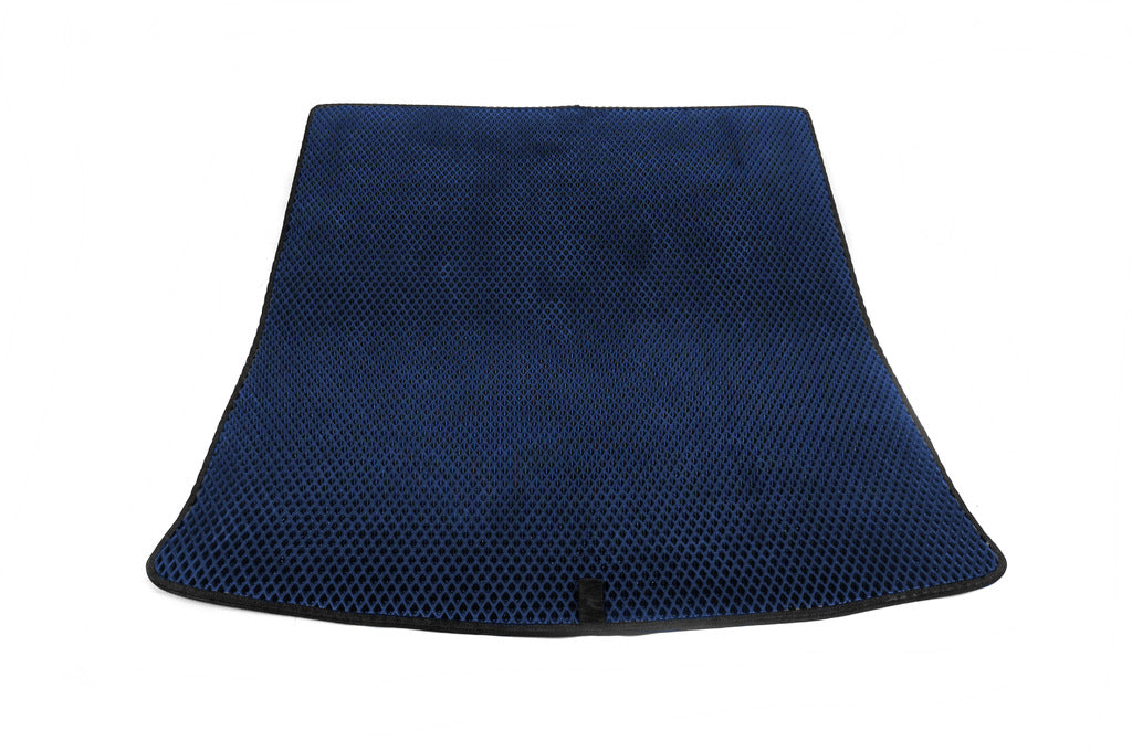 Trunk Mat Sedan (EVA, Blue) for Audi A6 C5 2001-2004 - image 1
