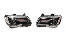 Front lights Black Edition (2 pcs) for Chrysler C300 2011-2023 - Reelken Auto