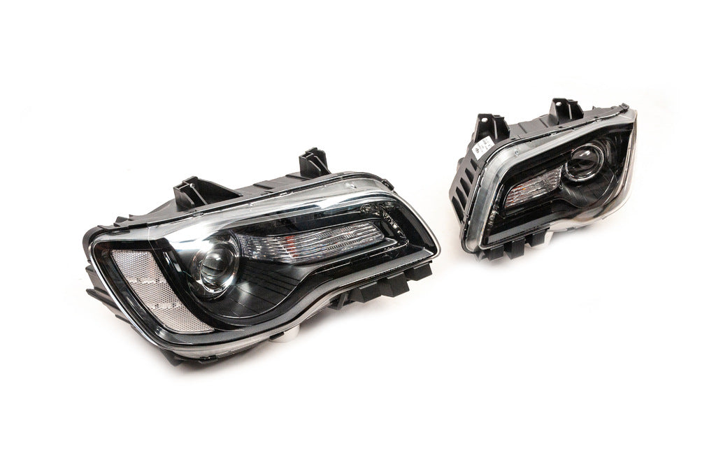 Front Headlights Black Edition (2 pcs) for Chrysler C300 2011-2023 - image 3