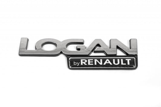 The inscription Logan by Renault (14.5 cm) for Dacia Logan MCV 2004-2014 - Reelken Auto