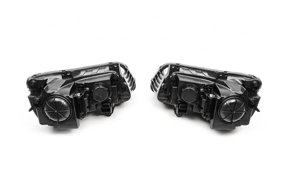 Front lights Black Edition (2 pcs) for Chrysler C300 2011-2023 - Reelken Auto