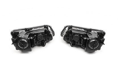 Front lights Black Edition (2 pcs) for Chrysler C300 2011-2023 - Reelken Auto