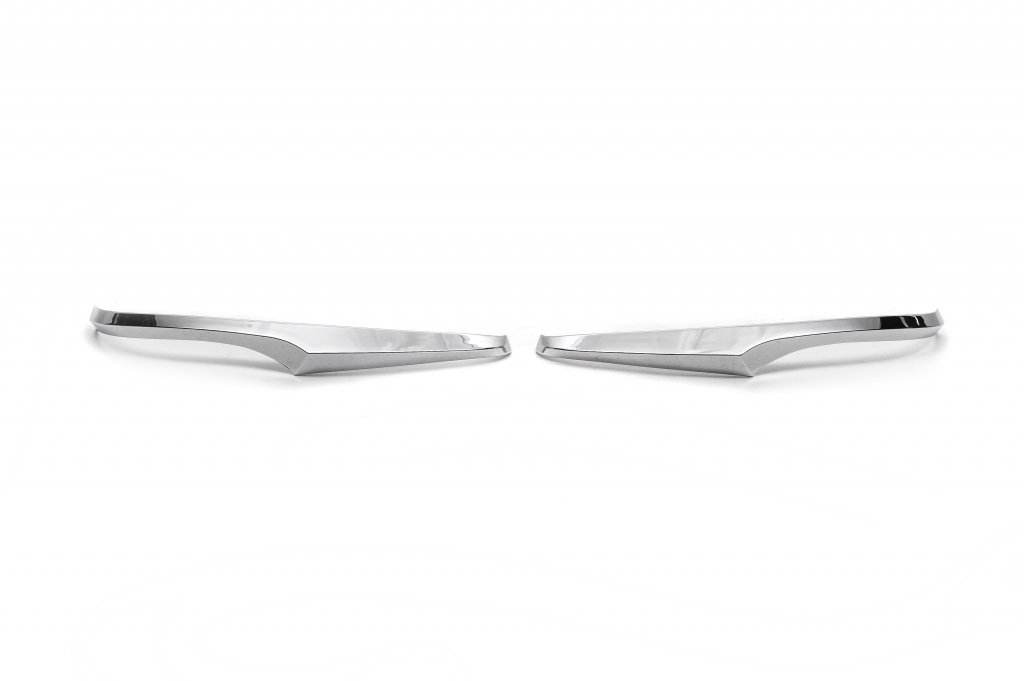 Strips on mirrors (2 piece, chrome) for Lexus GX460 - Reelken Auto