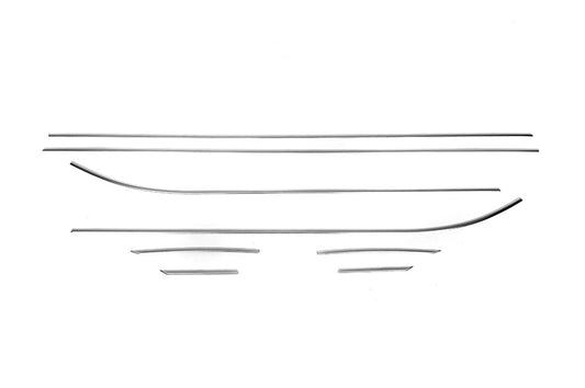 Stainless Steel Window Trim 5-Door 8pcs for Seat Leon 2013-2020 - image 2