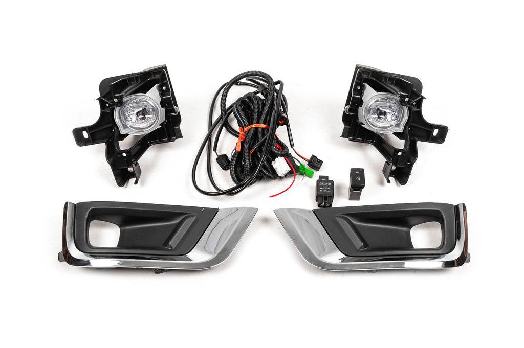 Fog lights V1 (set) for Toyota Land Cruiser 300 - Reelken Auto