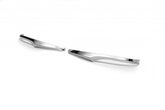 Mirror strips 2012-2021 (2 pcs, chrome) for Lexus LX570/450d - Reelken Auto