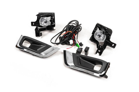 Fog lights V1 (set) for Toyota Land Cruiser 300 - Reelken Auto