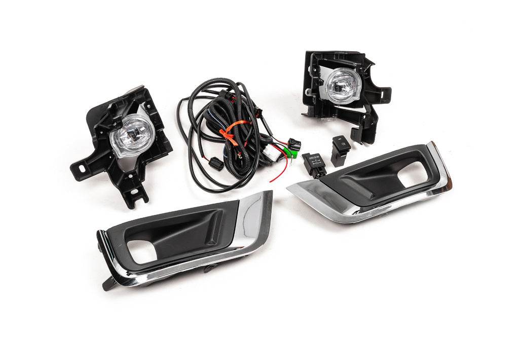Fog lights V1 (set) for Toyota Land Cruiser 300 - Reelken Auto