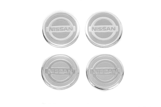 Stickers on caps V2 60mm (4pcs) for Nissan - Reelken Auto