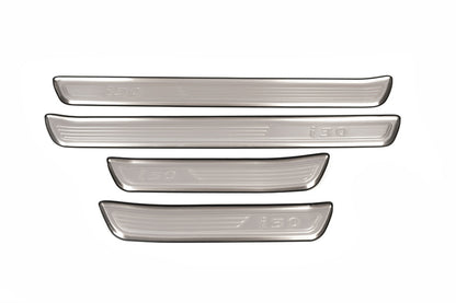 Door Sill Protectors Libao (4 pcs, Stainless Steel) for Hyundai I-30 2007-2011 - image 2