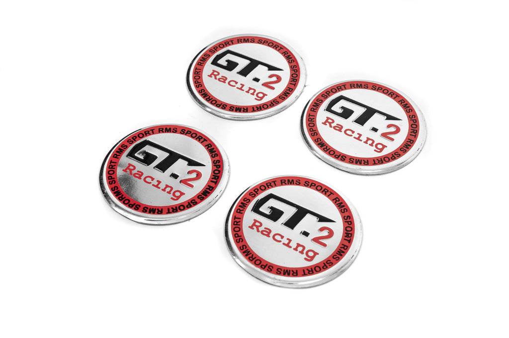 Stickers for caps GT2 V2 60mm (4pcs) - Reelken Auto