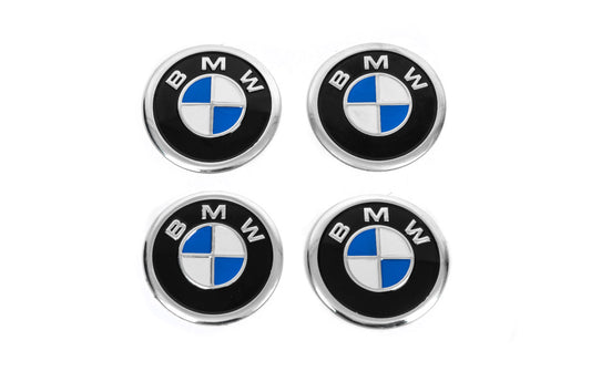 Stickers for wheel center caps V1 60mm (4pcs) for BMW - image 1