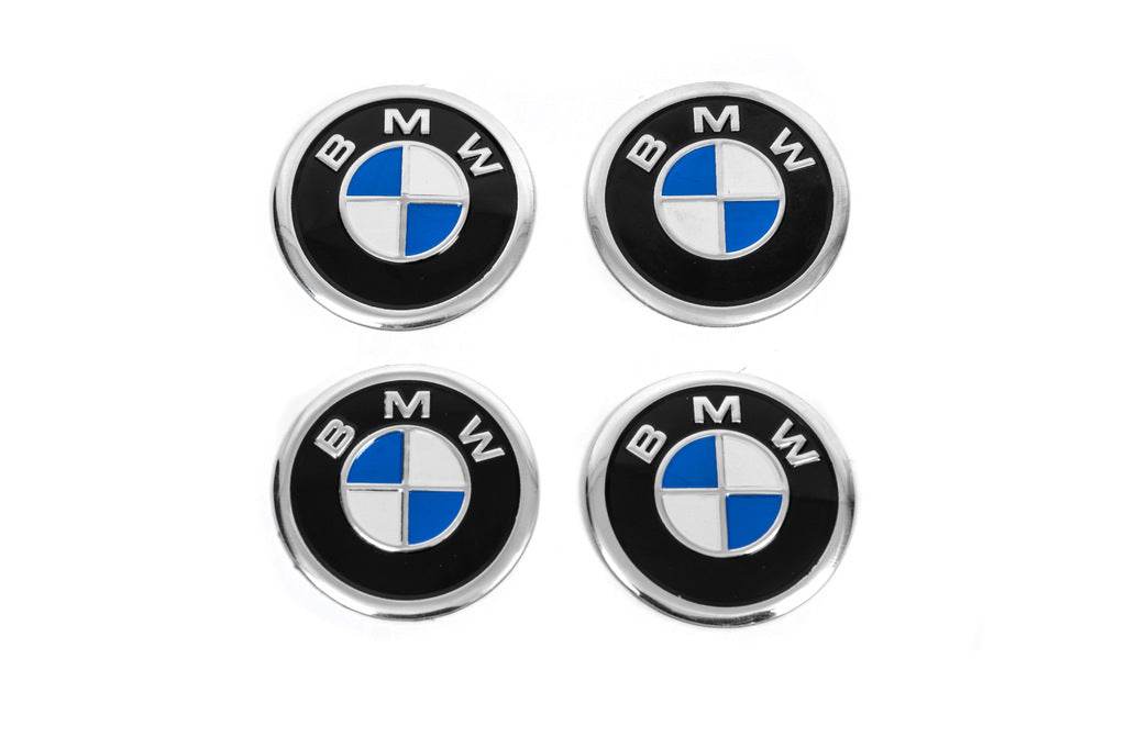 Stickers on caps V1 60mm (4pcs) for BMW - Reelken Auto