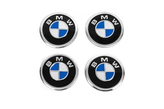 Stickers on caps V1 60mm (4pcs) for BMW - Reelken Auto