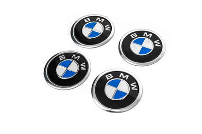 Stickers on caps V1 60mm (4pcs) for BMW - Reelken Auto
