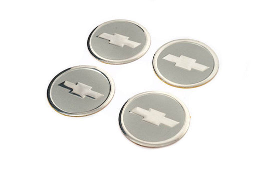 Stickers on caps V2 60mm (4pcs) for Chevrolet - Reelken Auto
