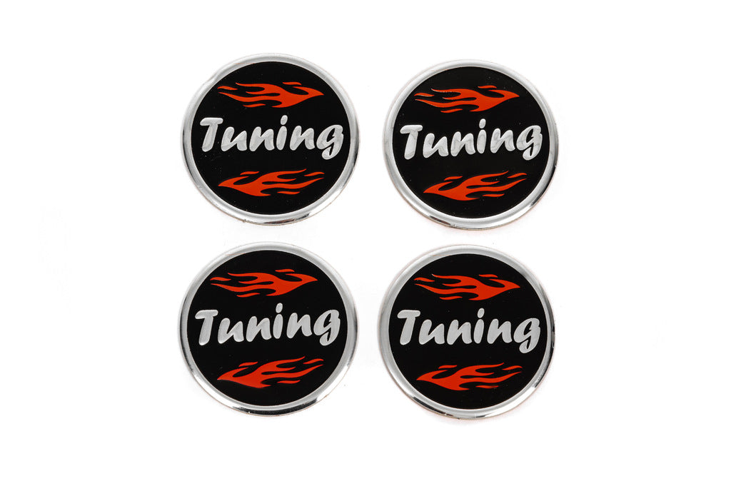 Stickers for Wheel Center Caps Tuning V1 60mm (4pcs) - image 2