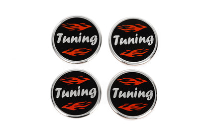 Stickers for Wheel Center Caps Tuning V1 60mm (4pcs) - image 2