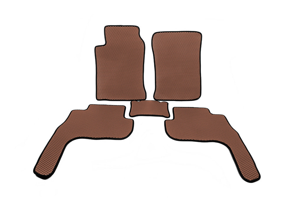 EVA Floor Mats (Brown) for Toyota Land Cruiser 90 Prado 1996-2002 - image 1