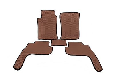 EVA Floor Mats (Brown) for Toyota Land Cruiser 90 Prado 1996-2002 - image 1