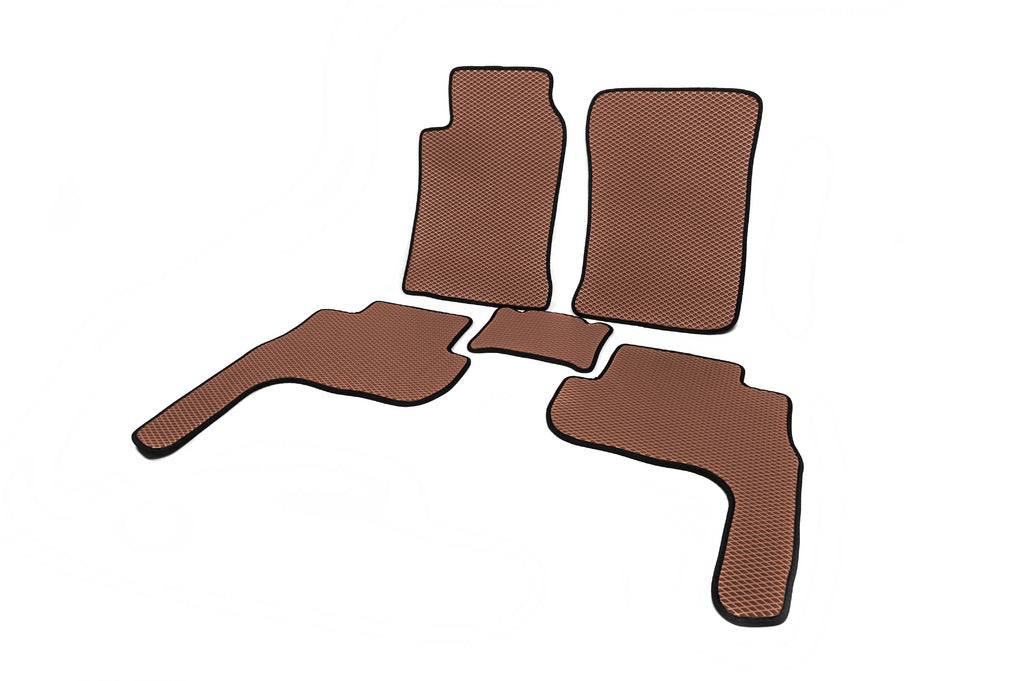 EVA Floor Mats (Brown) for Toyota Land Cruiser 90 Prado 1996-2002 - image 2