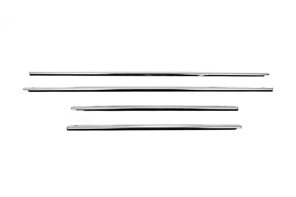 Window edging (4 strips, stainless steel) for Volkswagen Amarok 2010-2022 - image 7