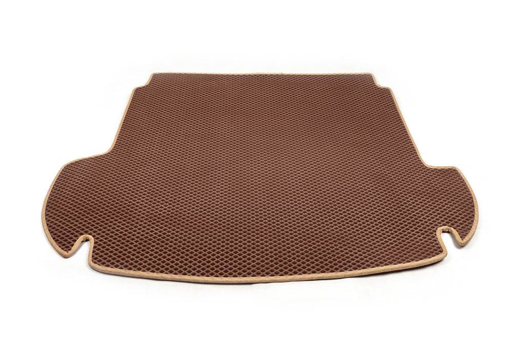 Trunk mat (EVA, brick) (5 seats) for Hyundai Santa Fe 2 2006-2012 - Reelken Auto
