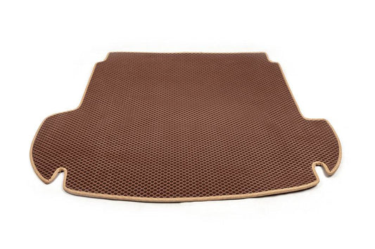 Trunk mat (EVA, brick) (5 seats) for Hyundai Santa Fe 2 2006-2012 - Reelken Auto