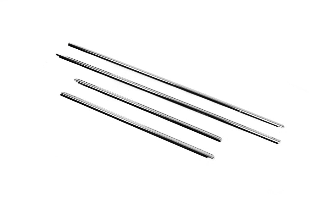 Window edging (4 strips, stainless steel) for Volkswagen Amarok 2010-2022 - image 6