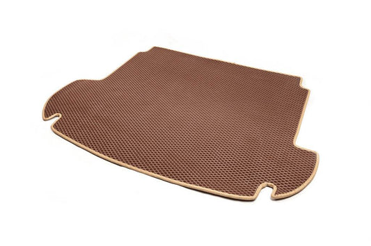Trunk mat (EVA, brick) (5 seats) for Hyundai Santa Fe 2 2006-2012 - Reelken Auto