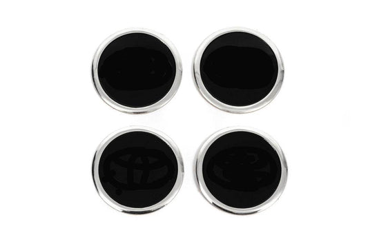 Stickers on caps V1 60mm (4pcs) for Toyota - Reelken Auto