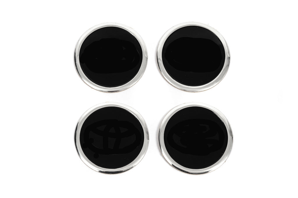 Stickers for wheel center caps V1 60mm (4pcs) for Toyota - image 1