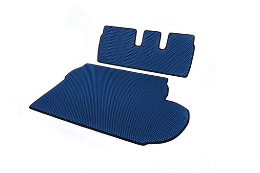 Trunk mat (EVA, Blue) 7-seater for Mitsubishi Outlander 2006-2012 - image 2
