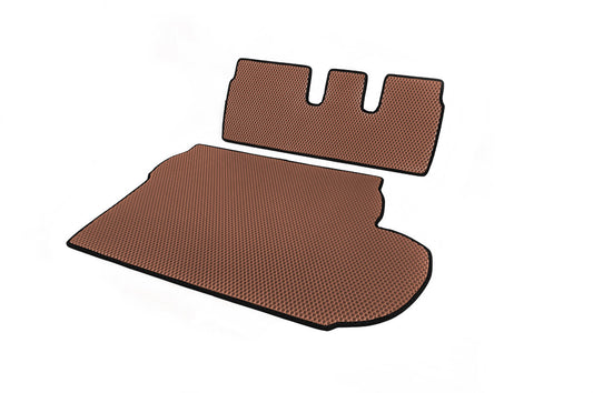 Trunk mat (EVA, Brown) 7-seater for Mitsubishi Outlander 2006-2012 - image 2